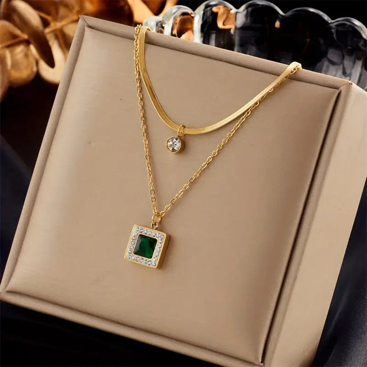 Halsband Tirena Valeure | Goldfarben