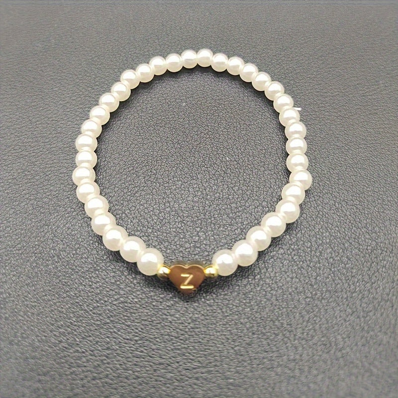 Bracelet Schickes AZ Herz Initiales