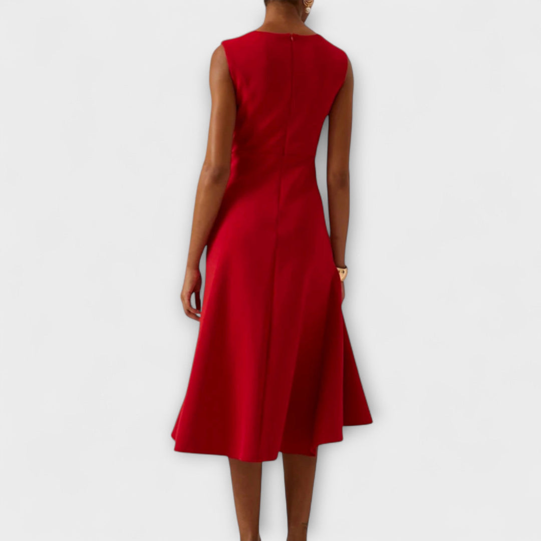 Anmutiges Midi-Kleid für Hochzeitsgäste (2)