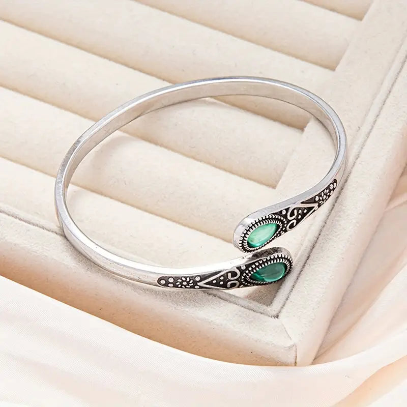 Esmaralda Devereux Armband | Weißgoldfarben