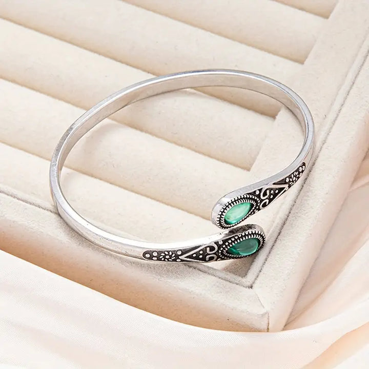 Esmaralda Devereux Armband | Weißgoldfarben