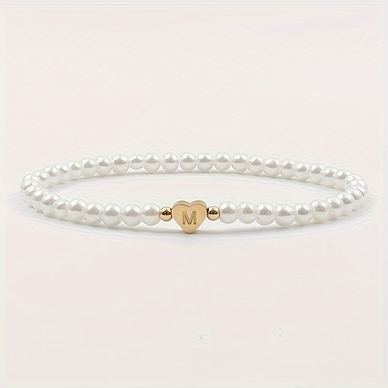 Bracelet Schickes AZ Herz Initiales