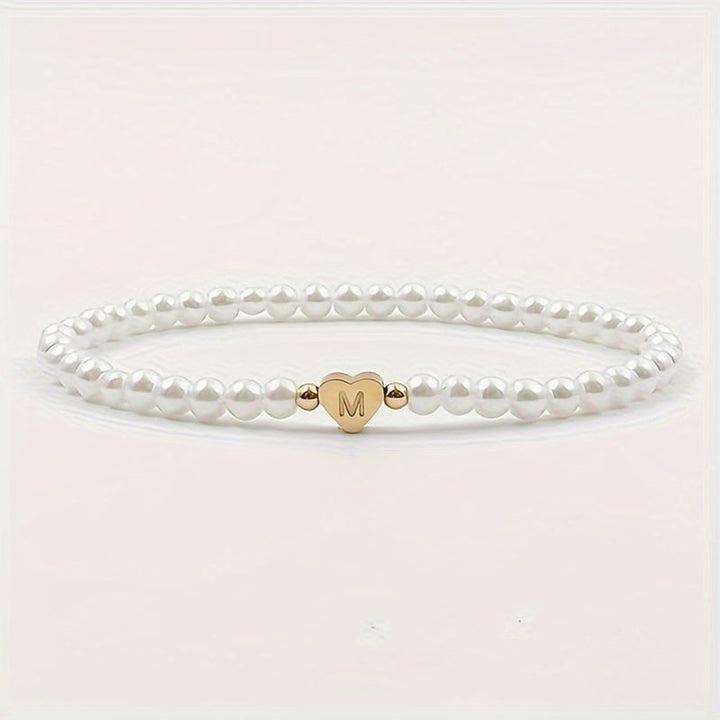 Bracelet Schickes AZ Herz Initiales