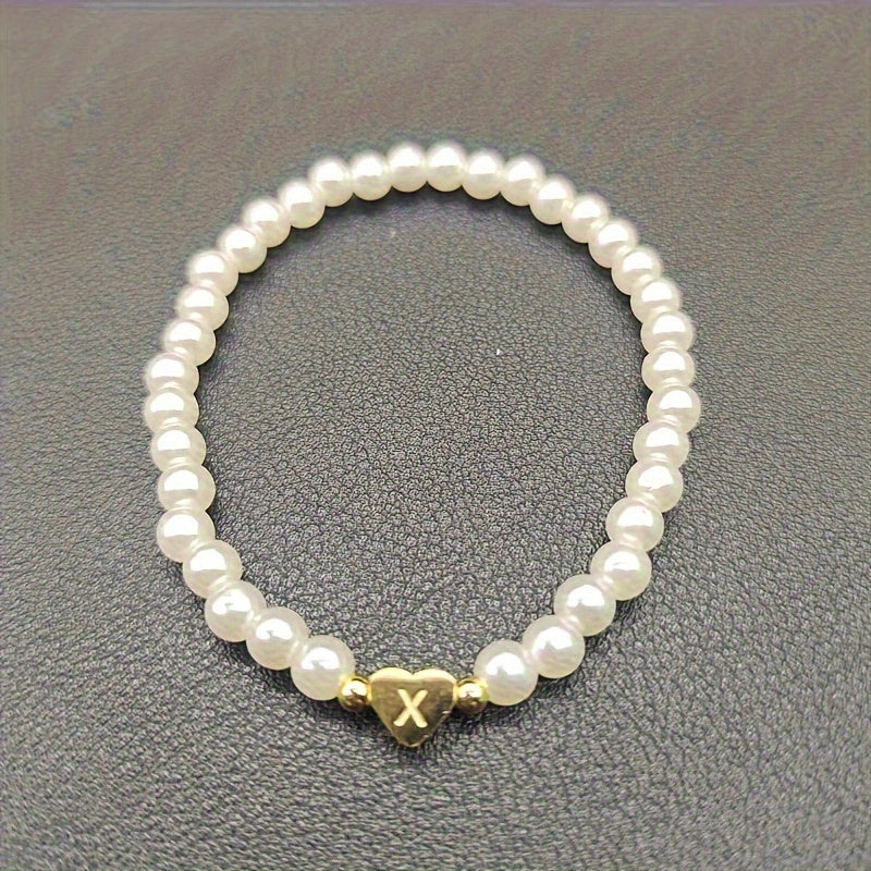 Bracelet Schickes AZ Herz Initiales