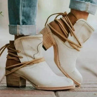 Sophia | Braune Stiefeletten Damen für den Herbst