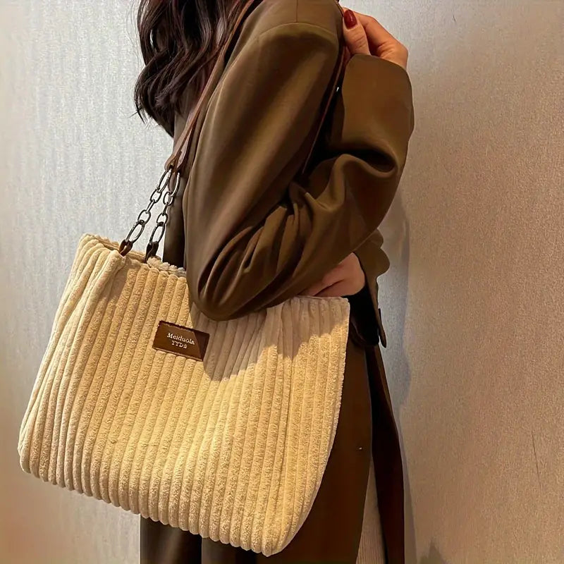 Nora Strandtasche aus Baumwoll-Kord foto 4