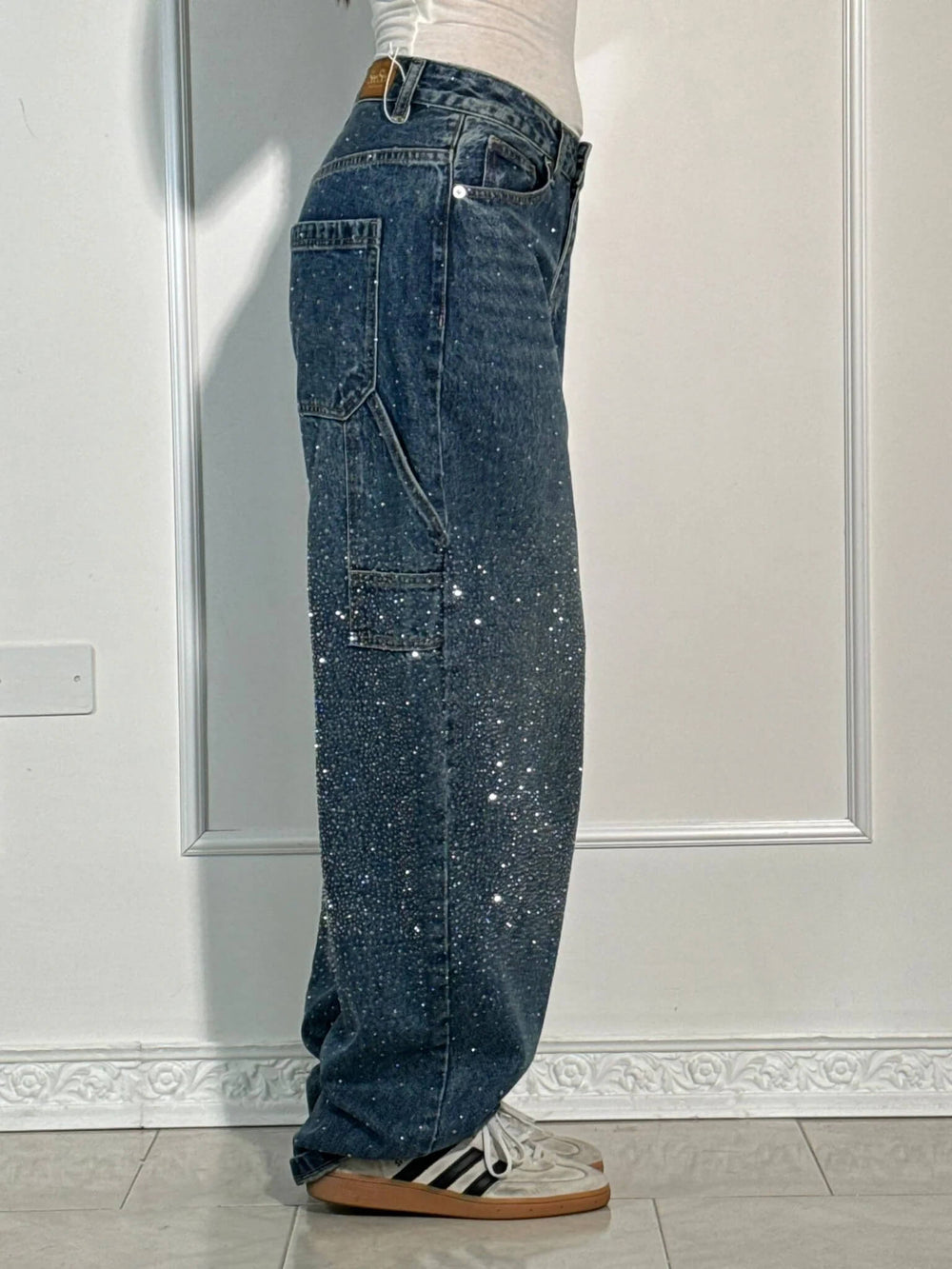 Carpenter-Style Denim-Jeans Jeans (2)