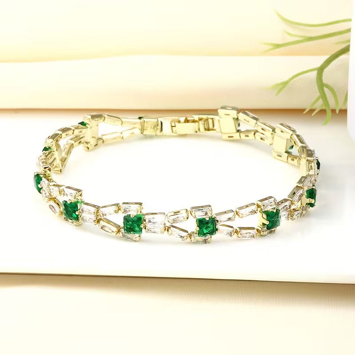 Grüne Tennisarmband Link