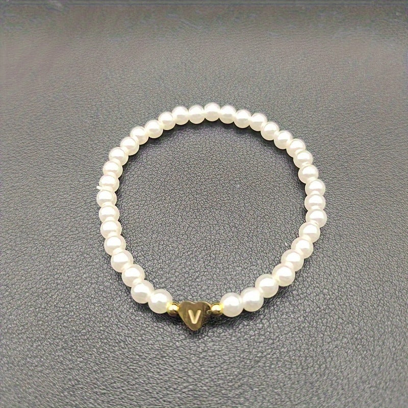 Bracelet Schickes AZ Herz Initiales