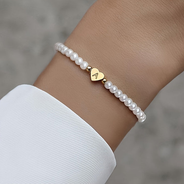 Bracelet Schickes AZ Herz Initiales