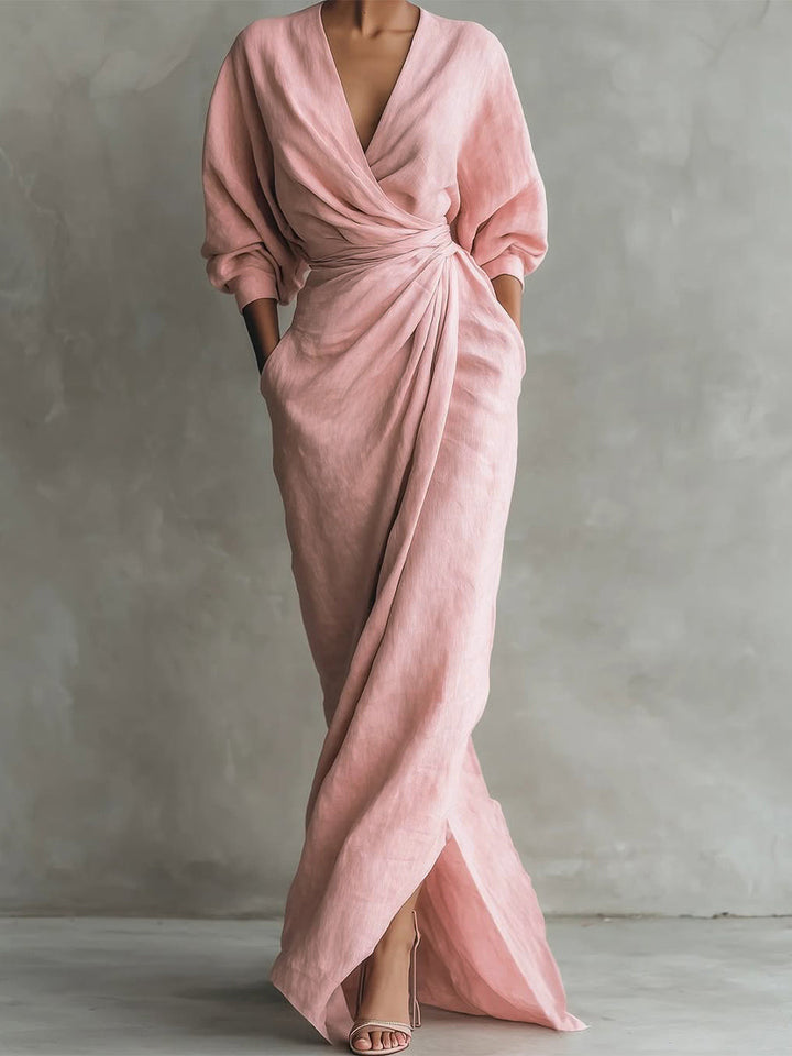 Damen Abendkleid elegant zum Feiern in Rosa