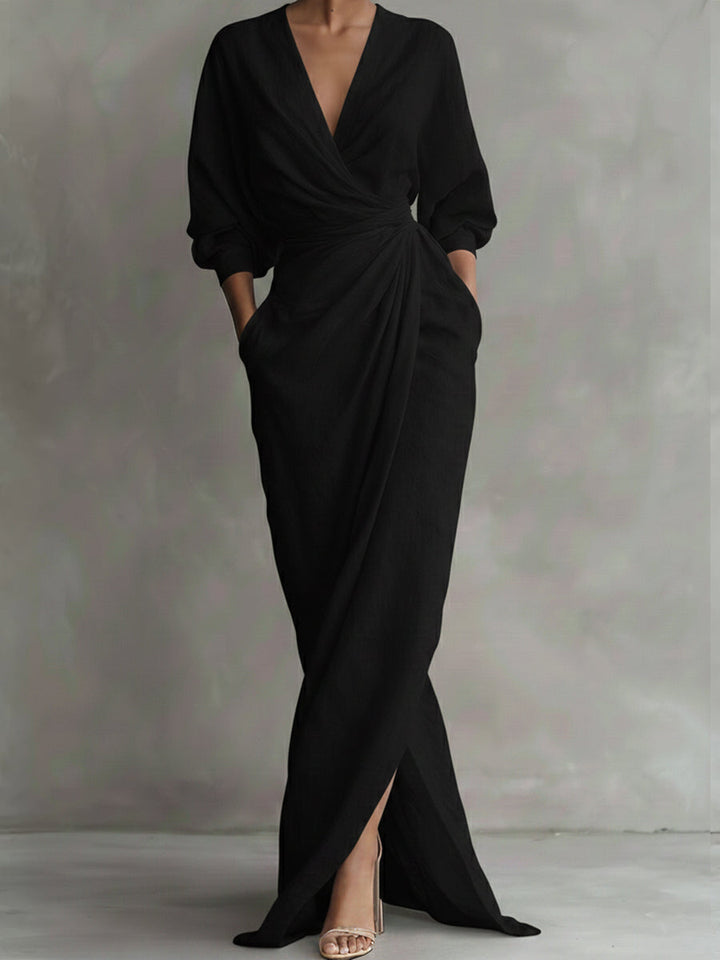 Damen Abendkleid elegant zum Feiern in Schwarz