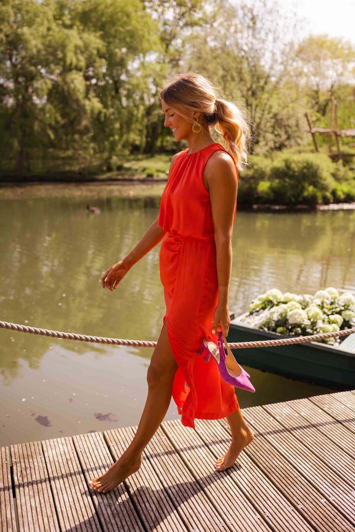 Damen Abendkleid in eleganter Midilänge (5)