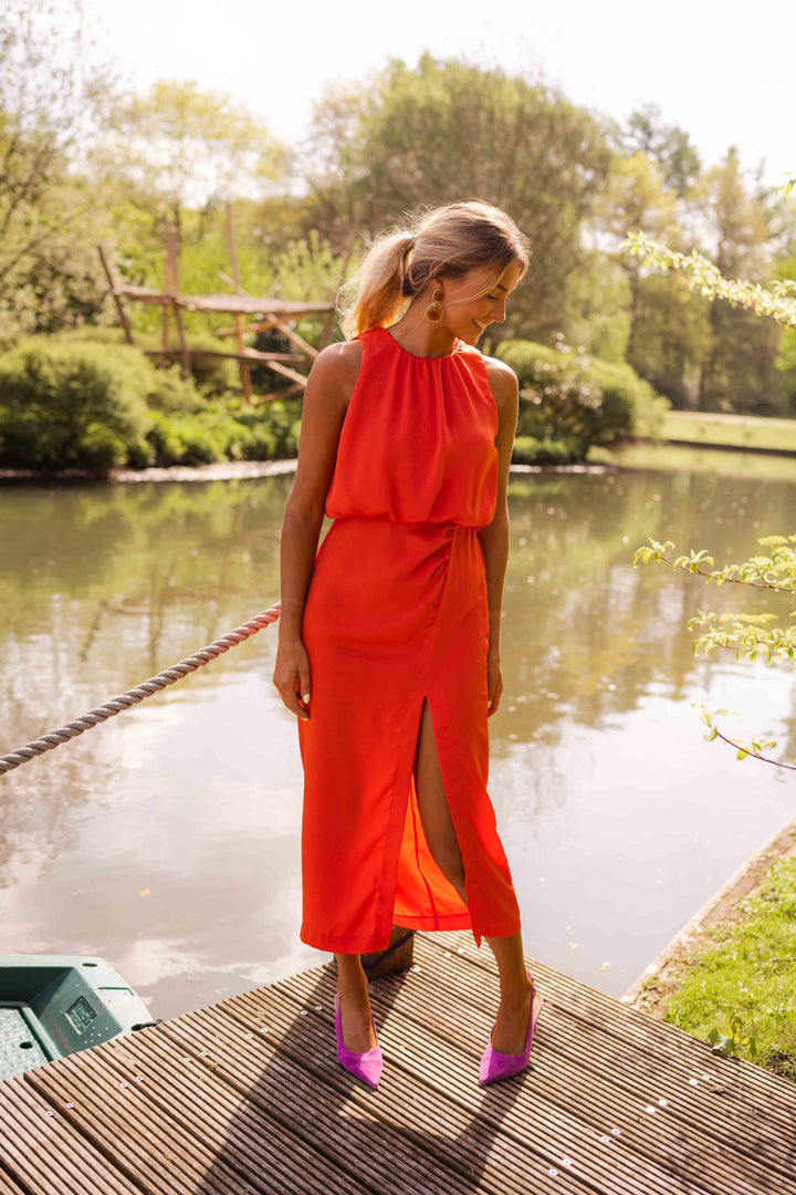 Damen Abendkleid in eleganter Midilänge (8)