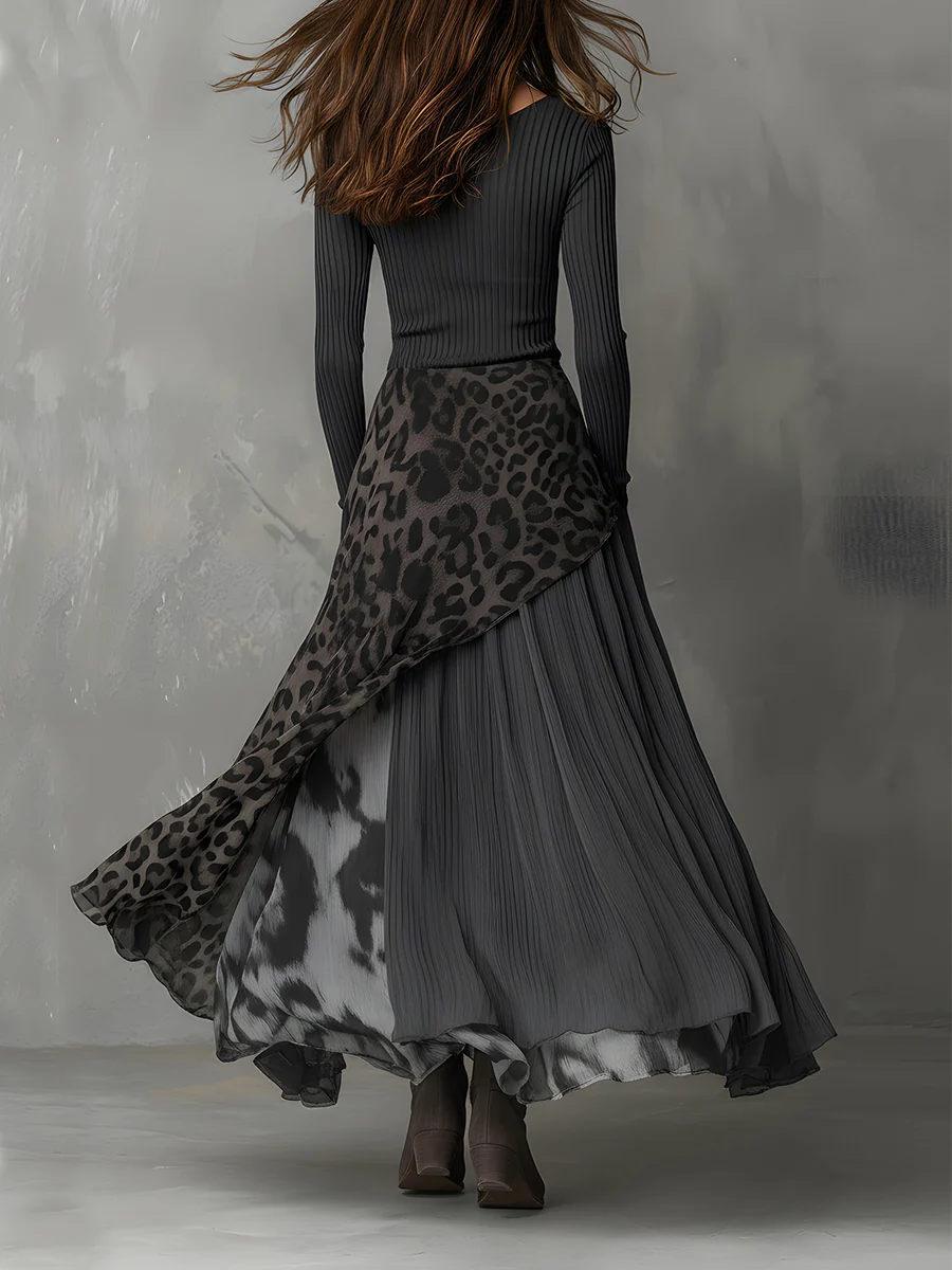 Damen Abendkleid Maxi im Boho-Stil (2)