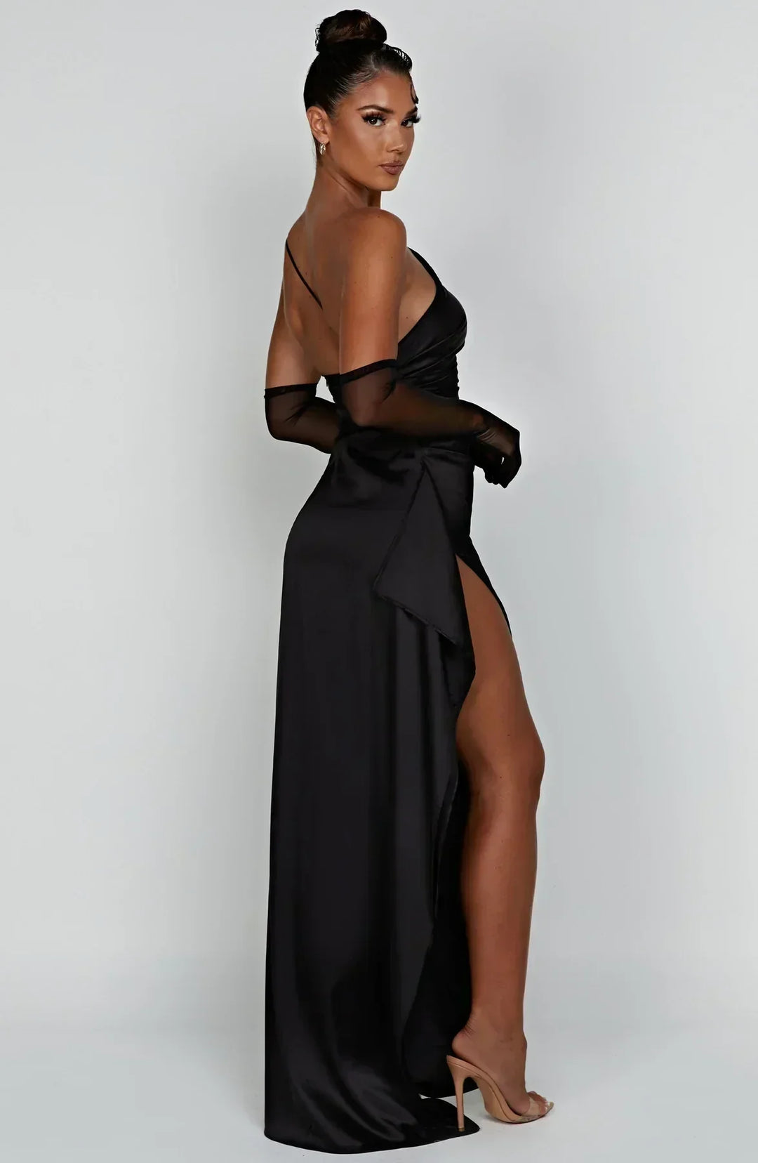 Damen Asymmetrisches Maxikleid für Hochzeitsgäste (17)