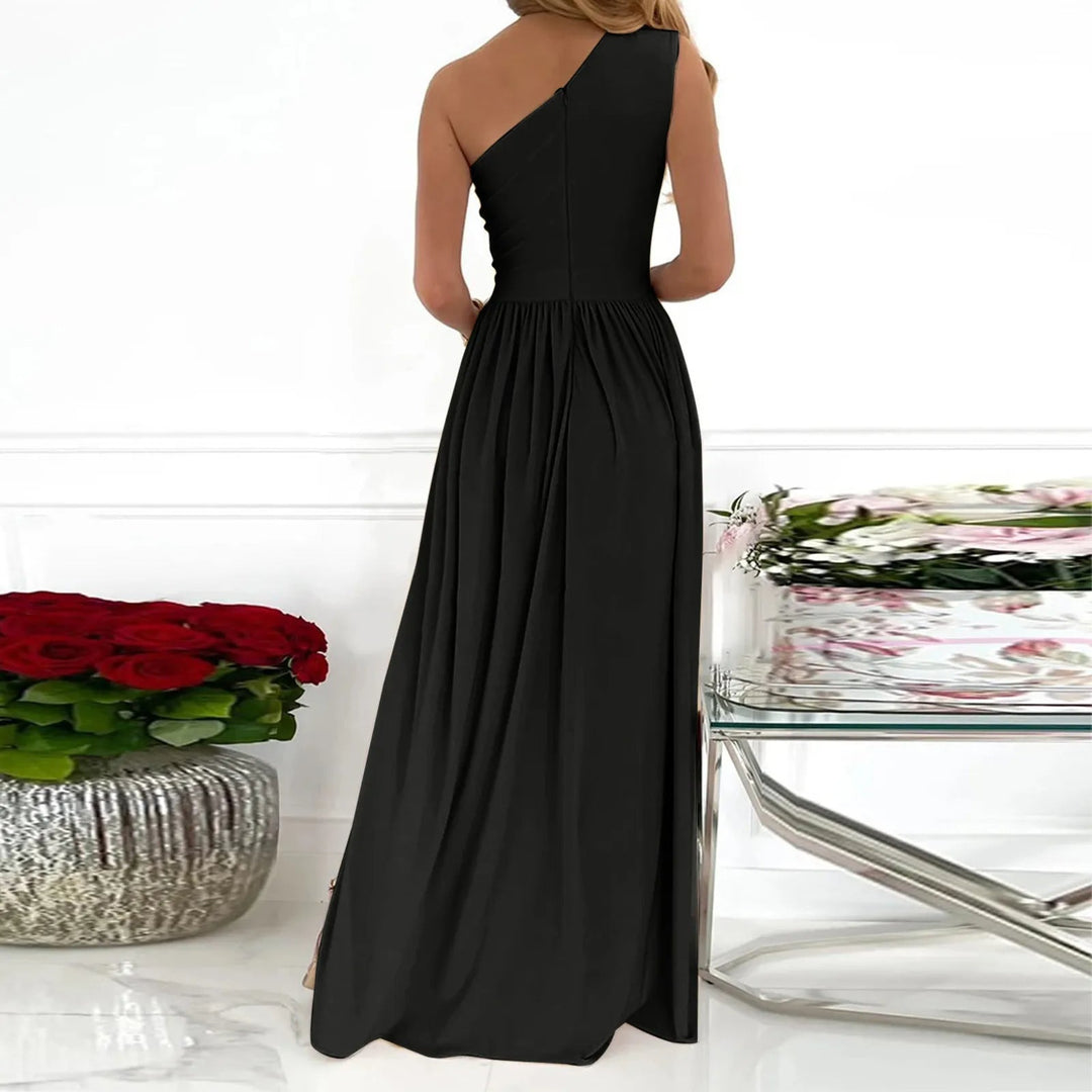 Damen Asymmetrisches Maxikleid für Hochzeitsgäste (2)