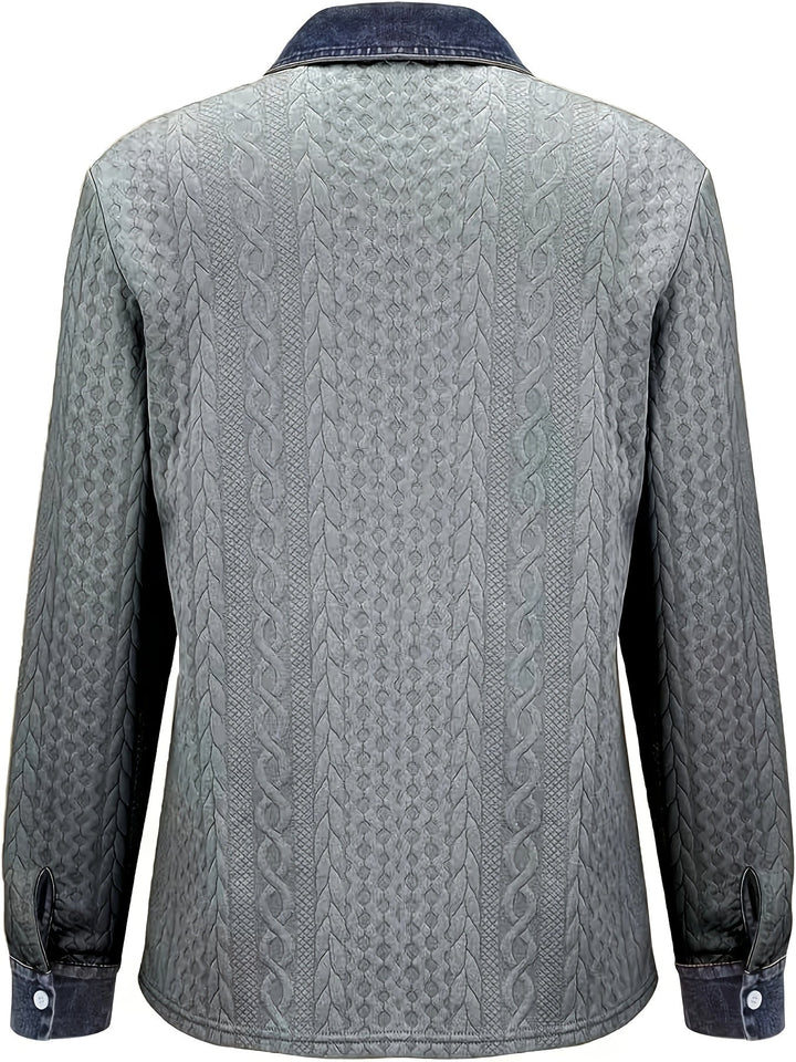 Damen Bluse elegant mit klassischem Schnitt (16)