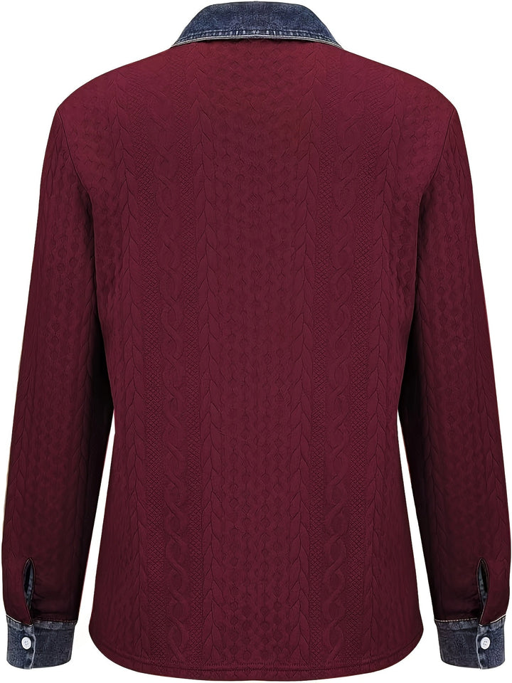 Damen Bluse elegant mit klassischem Schnitt (24)