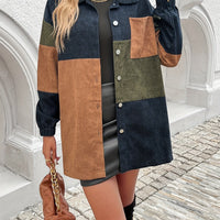 Isabella | Damen Bluse im Blockdesign zum Überlagern