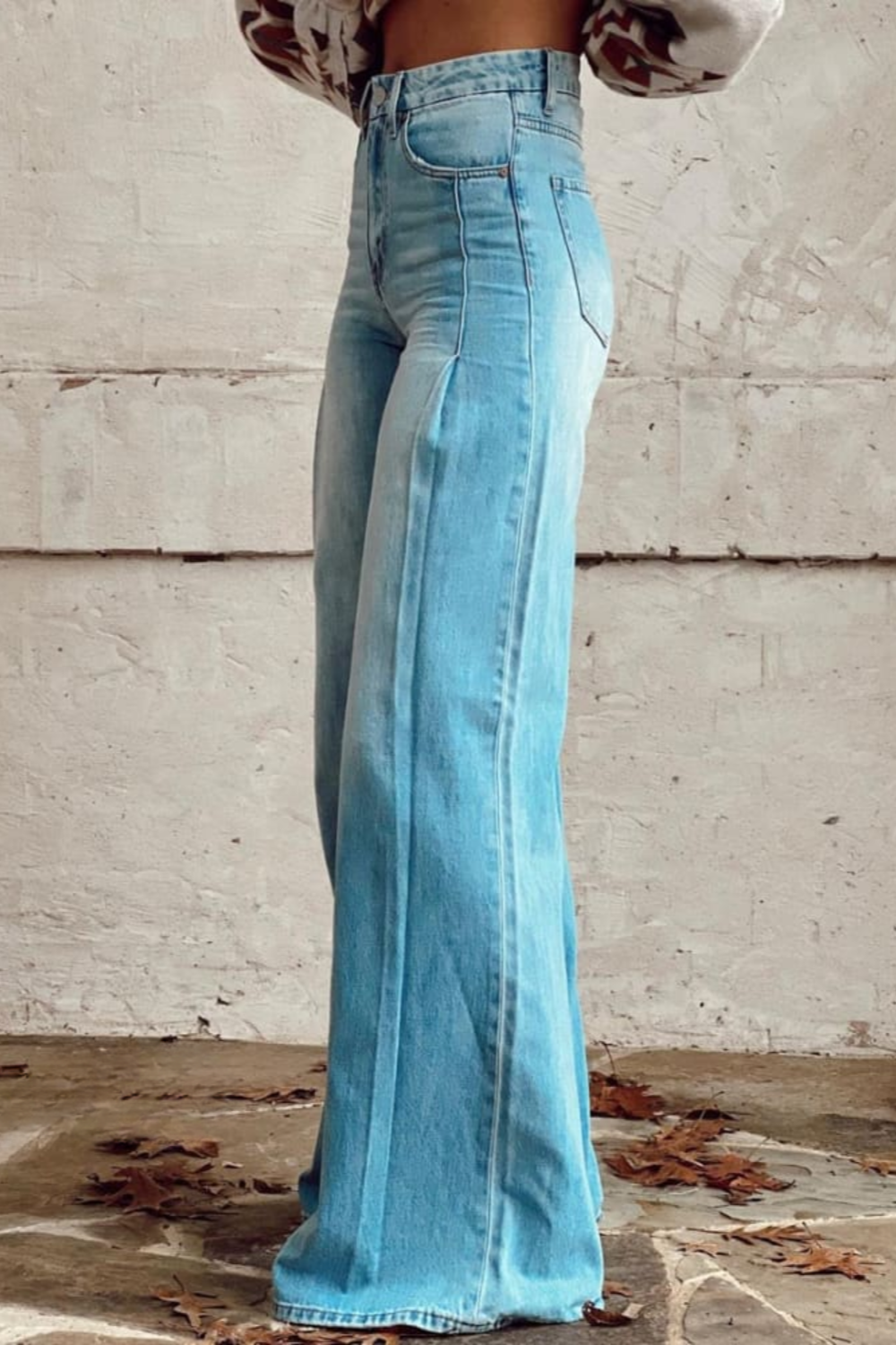 Damen Boho Jeans im Vintage-Stil (2)