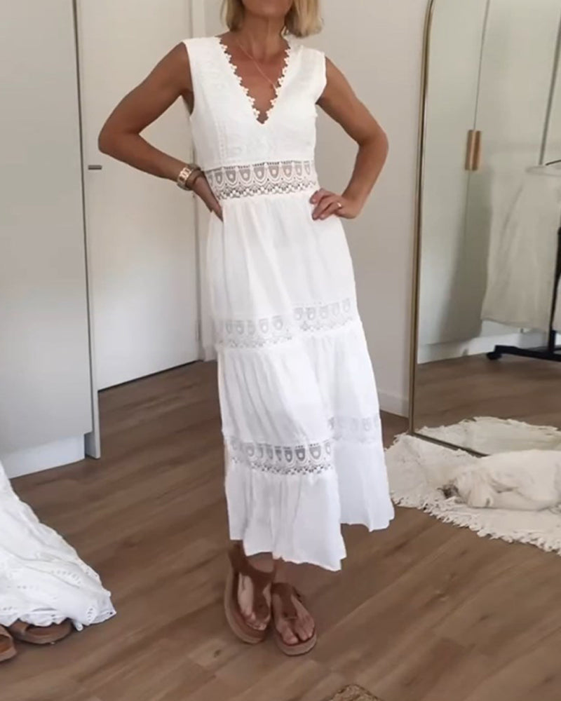 Damen Boho Midikleid für Hochzeitsgäste (6)