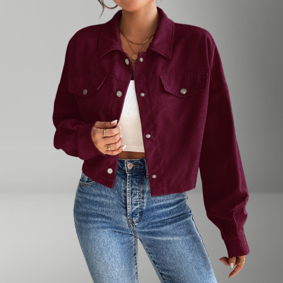 Damen Cord-Jacke für Alltag und Freizeit