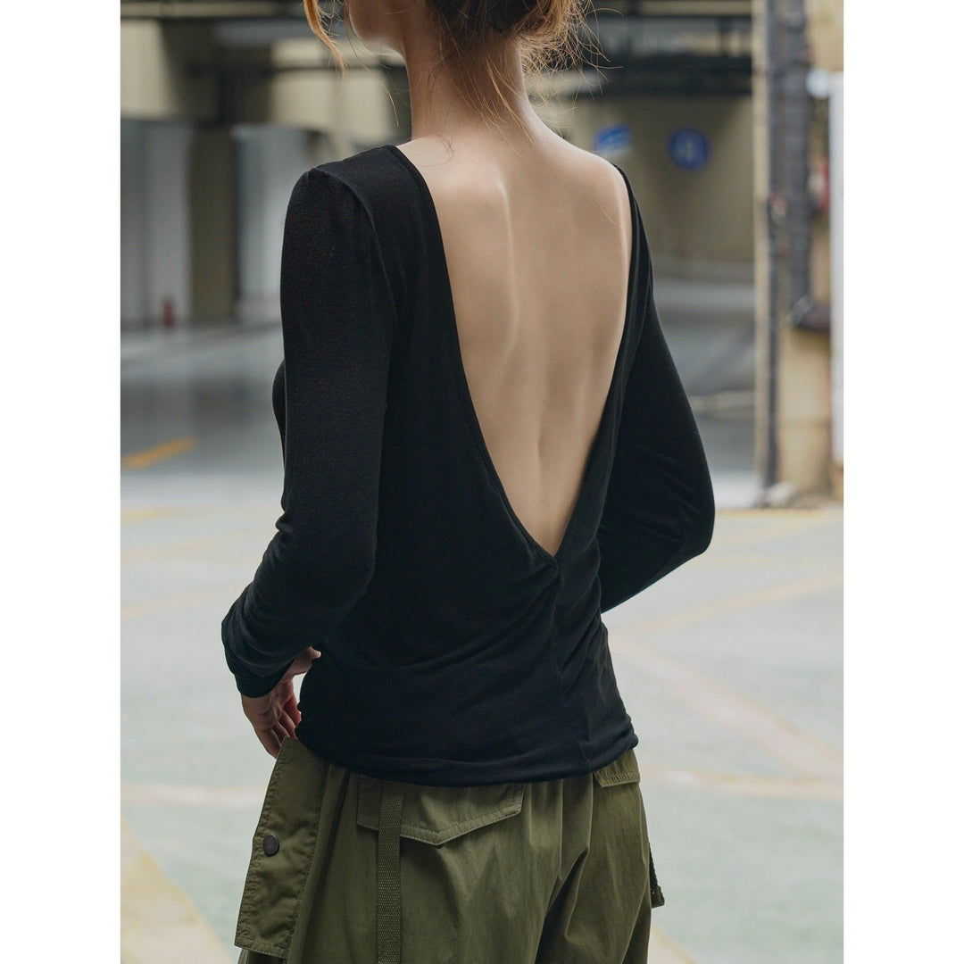 Damen elegante Bluse für Stiefeletten-Looks in Schwarz