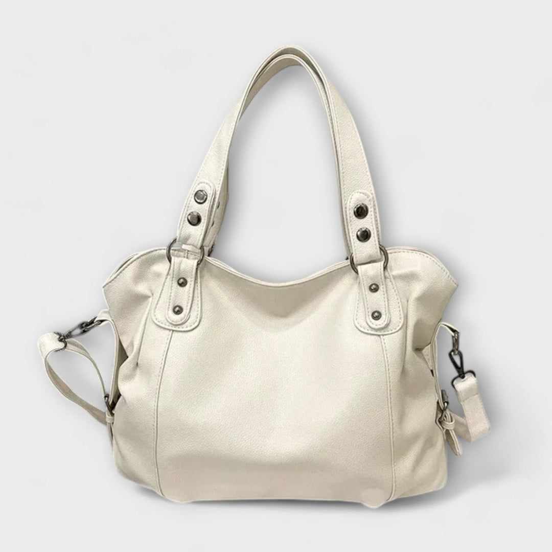 Damen Elegante Hobo-Tasche für den Alltag in Beige