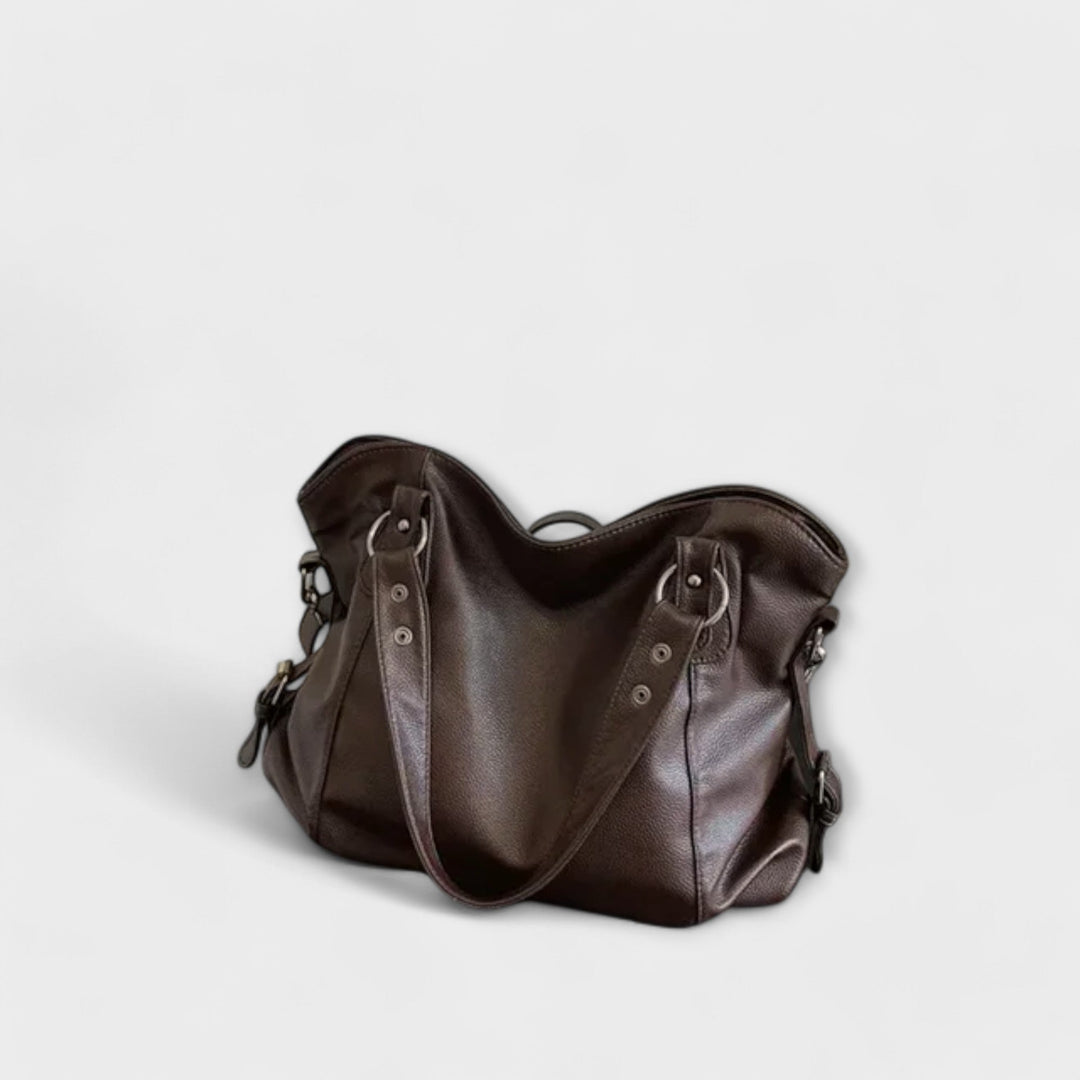 Damen Elegante Hobo-Tasche für den Alltag in Braun