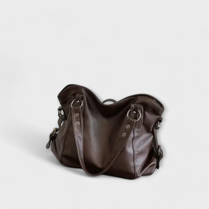 Damen Elegante Hobo-Tasche für den Alltag in Braun