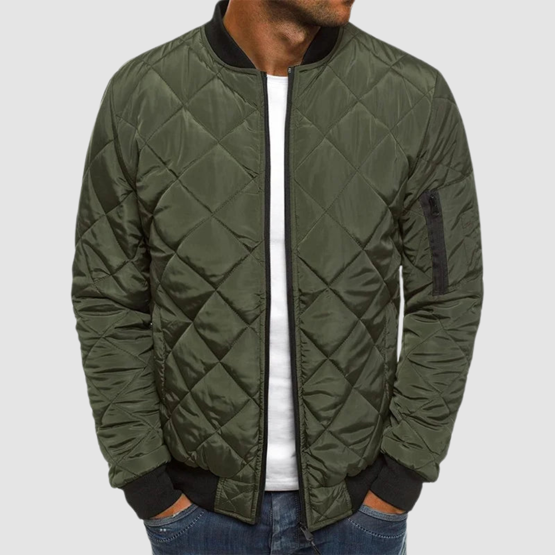 Damen Elegante Jacke im Blazer-Stil in Armeegrün