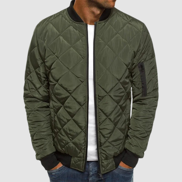 Damen Elegante Jacke im Blazer-Stil in Armeegrün