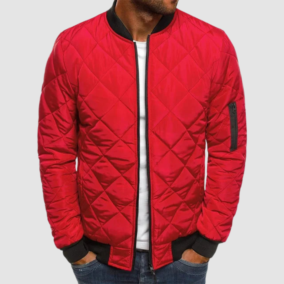 Damen Elegante Jacke im Blazer-Stil in Rot