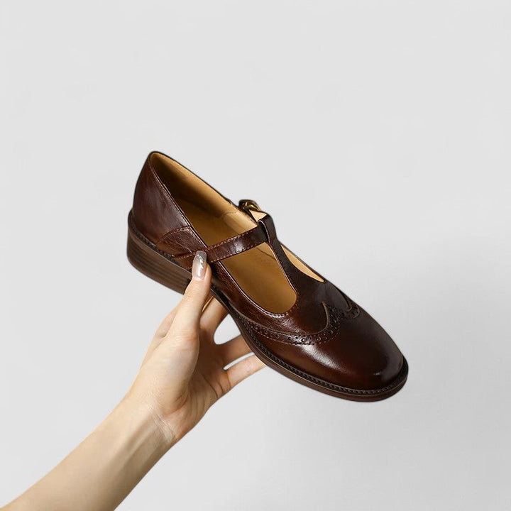 Damen Elegante Orthopädische Mary Janes (11)