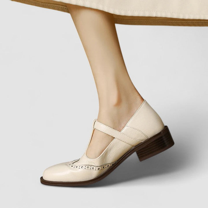 Damen Elegante Orthopädische Mary Janes (4)