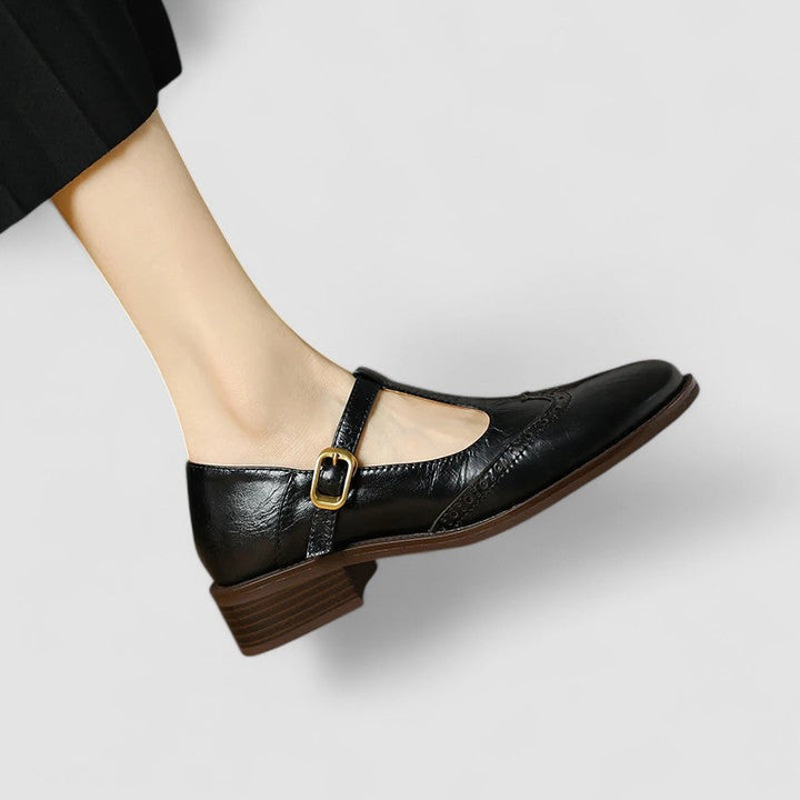 Damen Elegante Orthopädische Mary Janes (7)