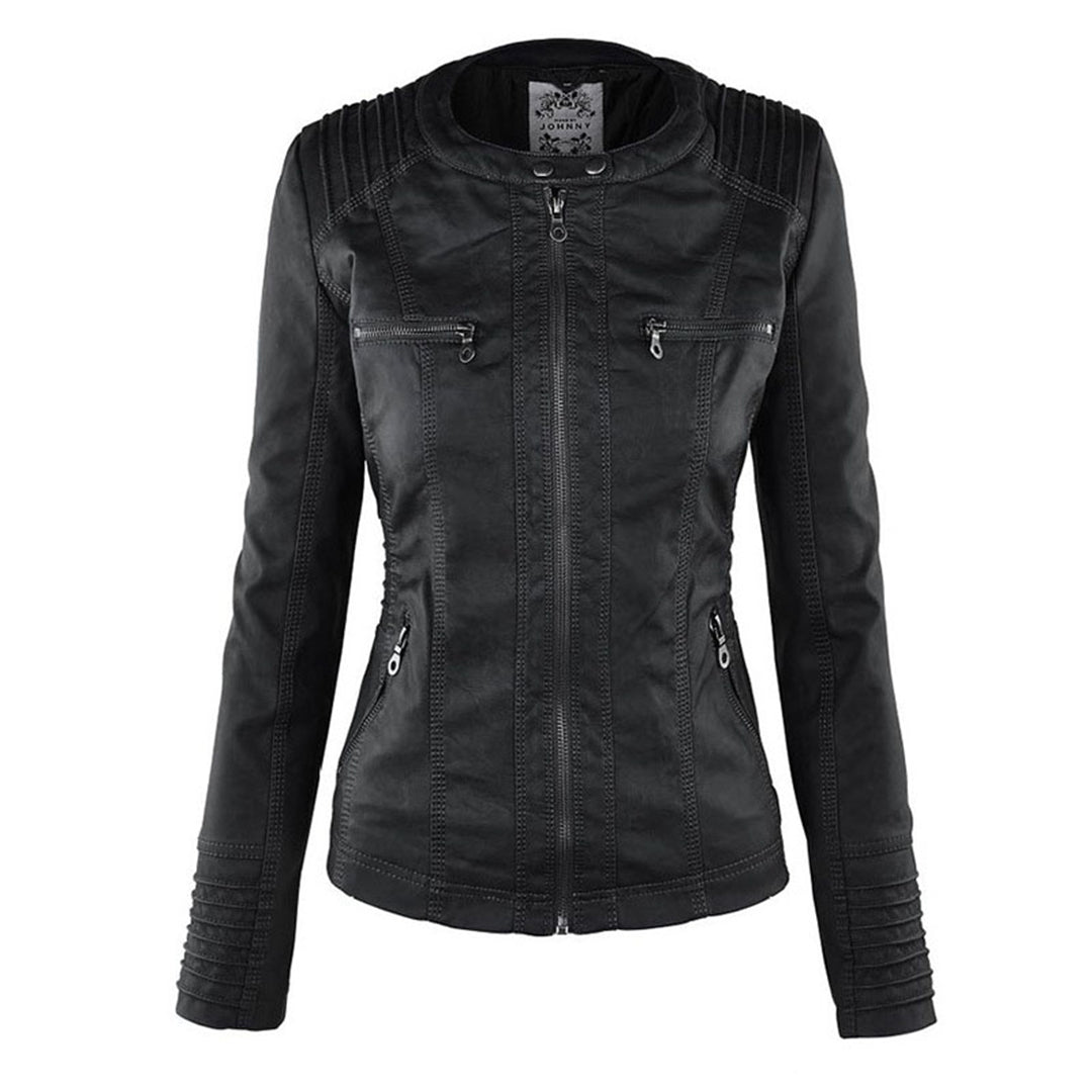 Damen Elegante Thermojacke mit abnehmbarer Kapuze (11)