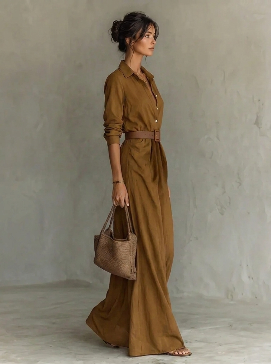 Damen Elegantes Abendkleid in Maxilänge (2)