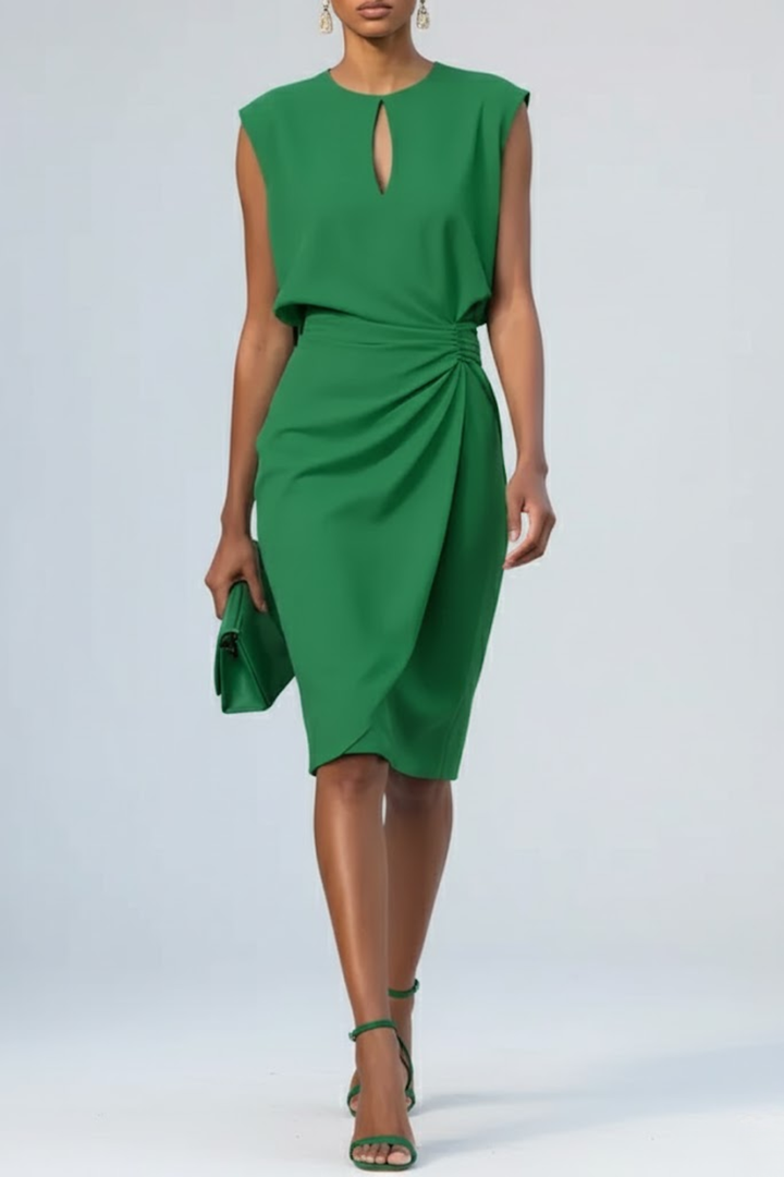 Damen elegantes Abendkleid zu formalen Anlässen in Grün