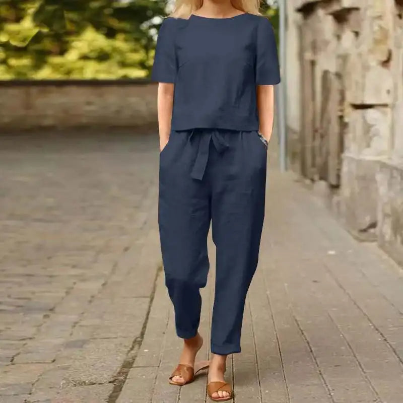 Damen elegantes Jumpsuit-Set für Alltag