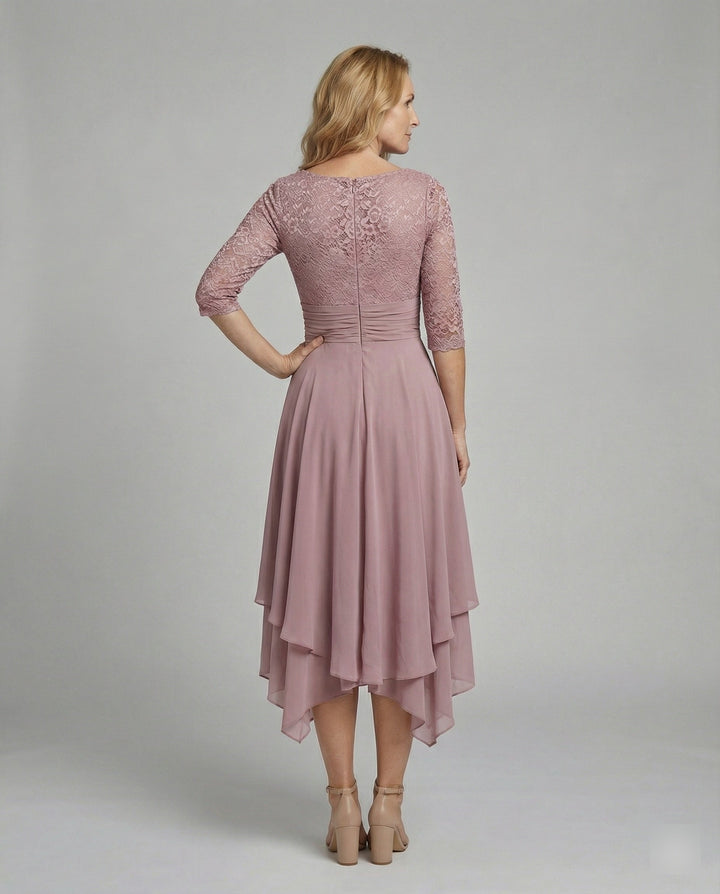 Damen elegantes Kleid für Hochzeitsgäste (4)