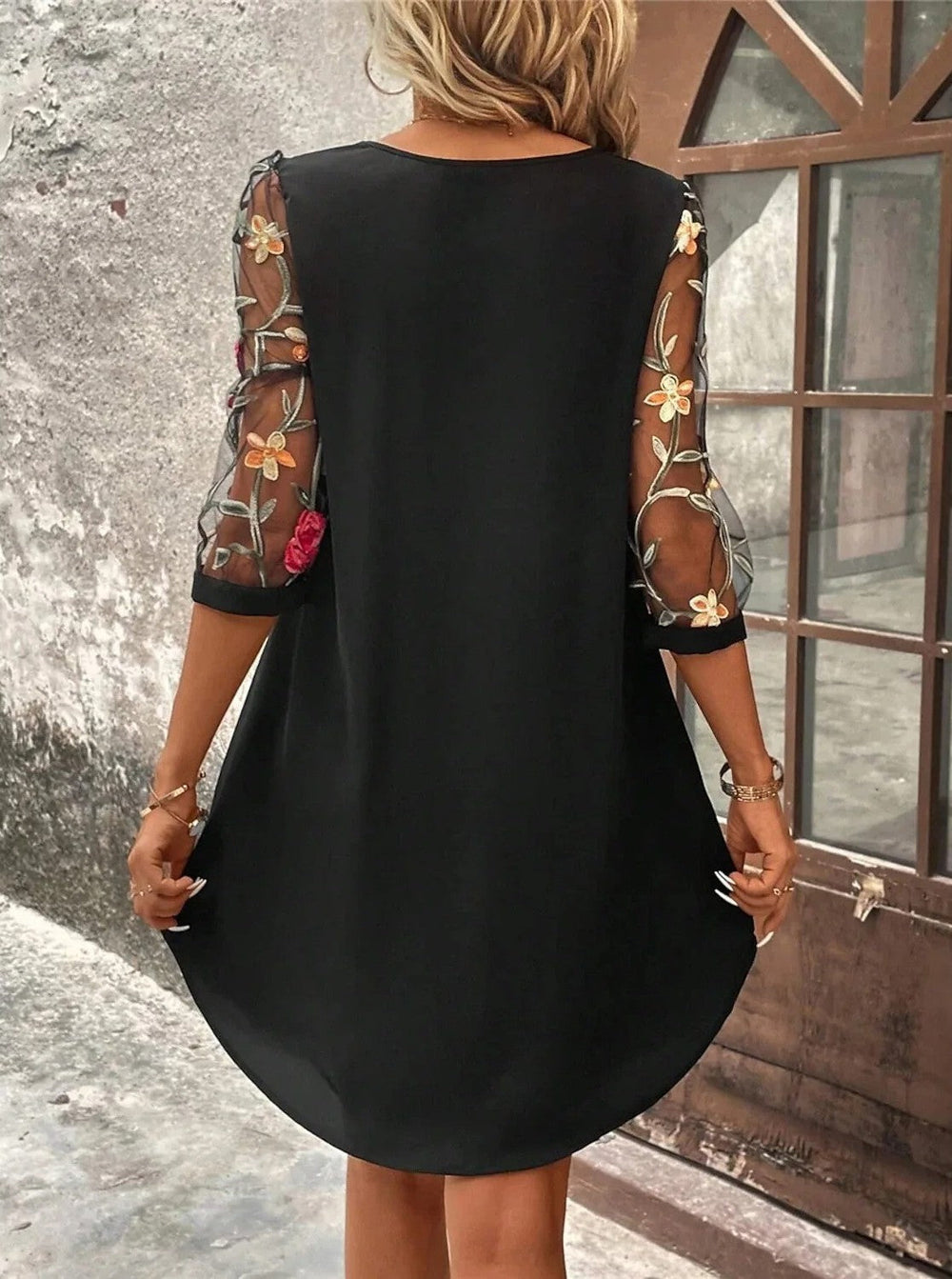 Damen Elegantes Kleid Für Leichte Sommertage (2)