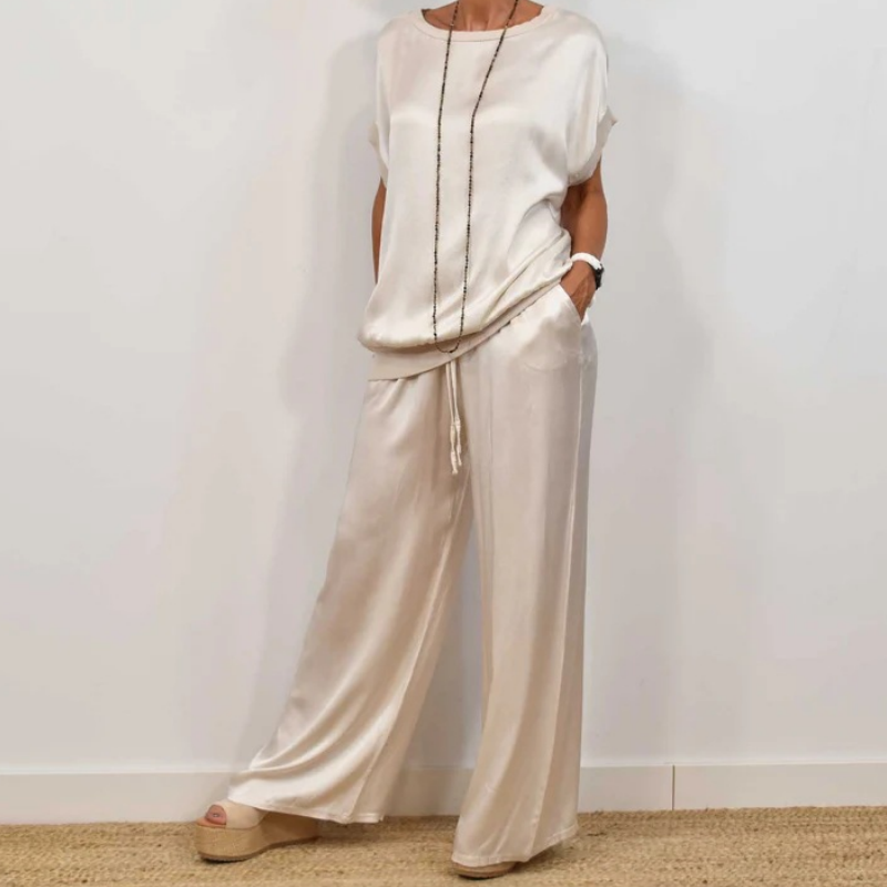 Damen elegantes luftiges Set für jeden Anlass