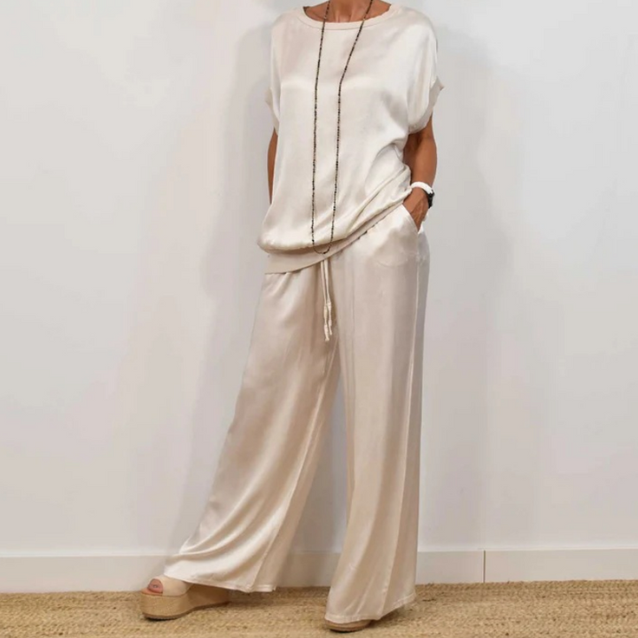 Damen elegantes luftiges Set für jeden Anlass