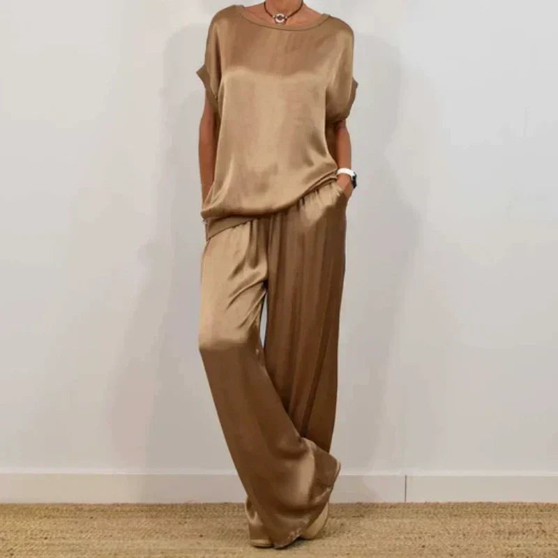 Damen elegantes luftiges Set für jeden Anlass (4)