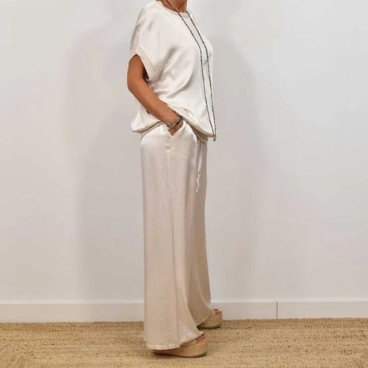 Damen elegantes luftiges Set für jeden Anlass (5)
