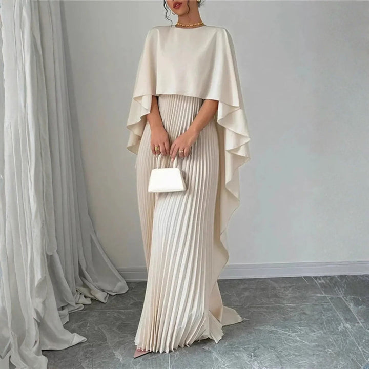 Damen Elegantes Maxikleid für Herbst-Hochzeitsgäste (3)