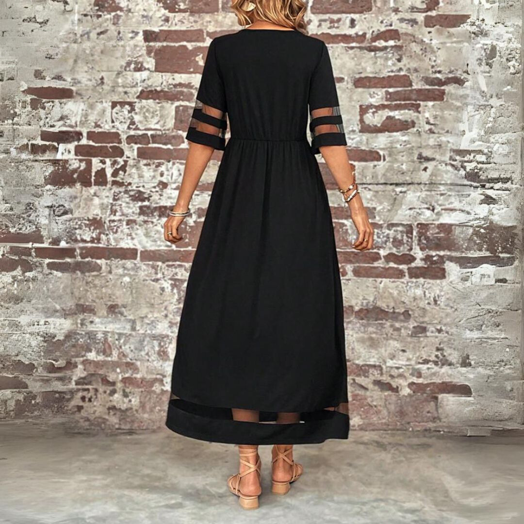 Damen Elegantes Maxikleid mit Casual-Flair (4)