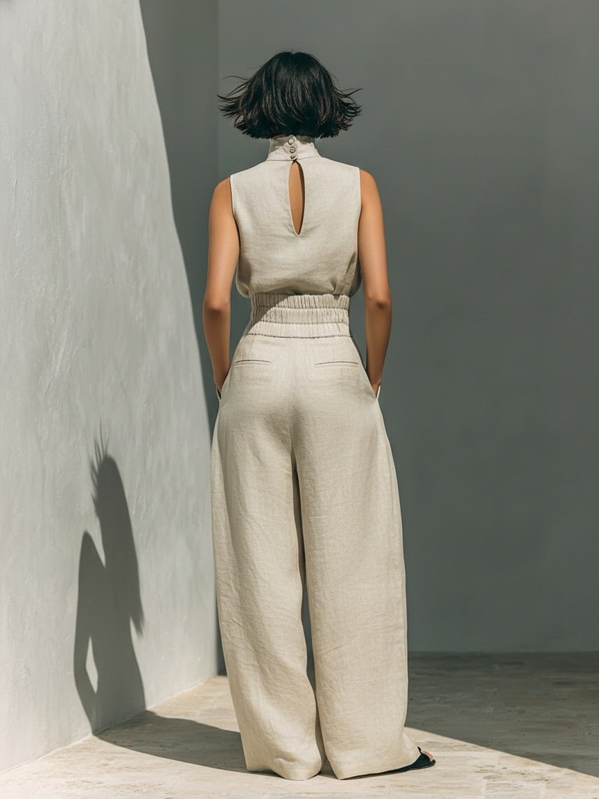 Damen Elegantes Sommer-Set (2)